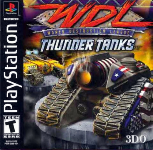World Destruction League - Thunder Tanks (USA) Cover